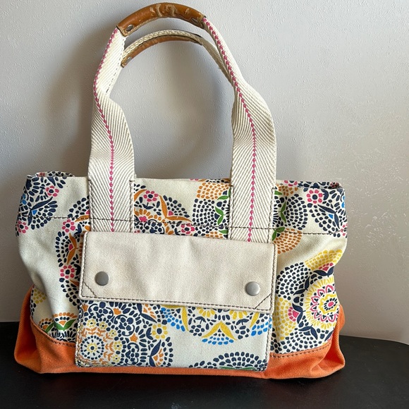 FOSSIL | BAG | VINTAGE | CANVAS - Picture 1 of 8